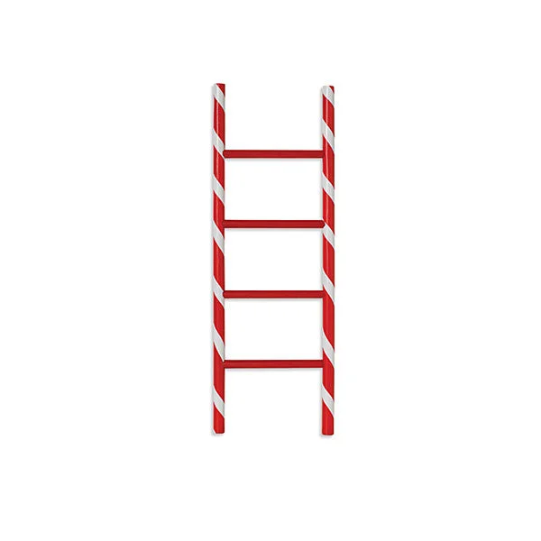 2 FT Wooden Candy Cane Ladder