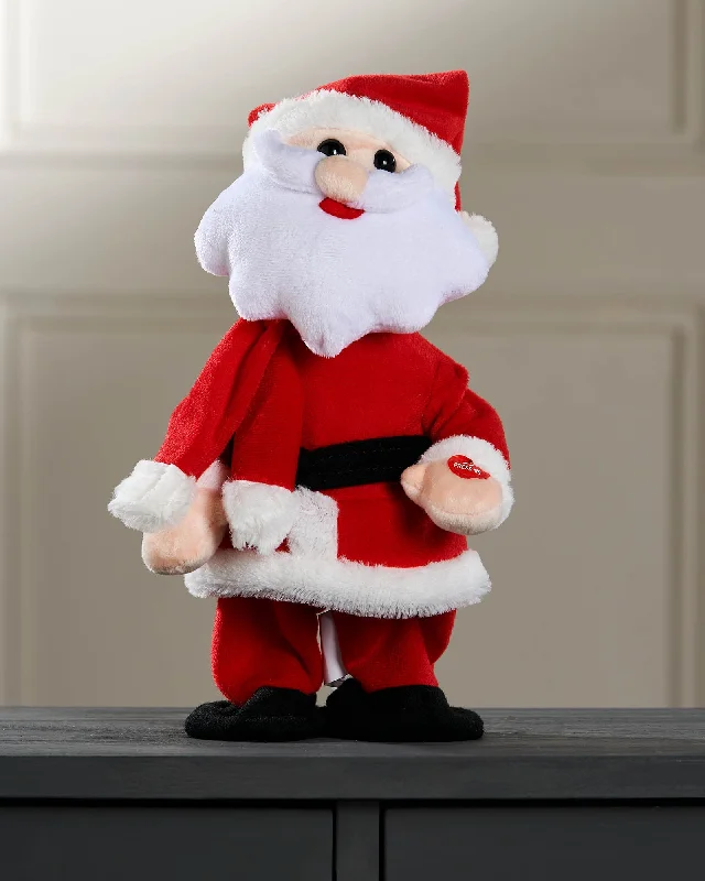 30 cm Walking/Dancing and Singing Christmas Decoration, Santa