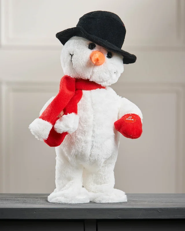 30 cm Walking/Dancing and Singing Christmas Decoration, Snowman