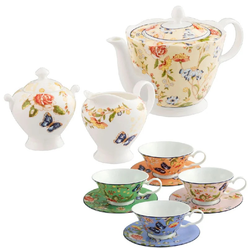 Aynsley Cottage Garden Afternoon Teaset