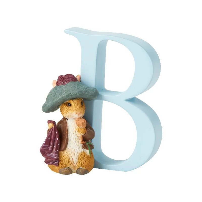 Beatrix Potter Letter B Benjamin Bunny Figurine