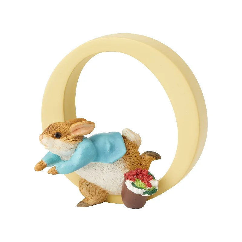 Beatrix Potter Letter O Peter Rabbit Figurine