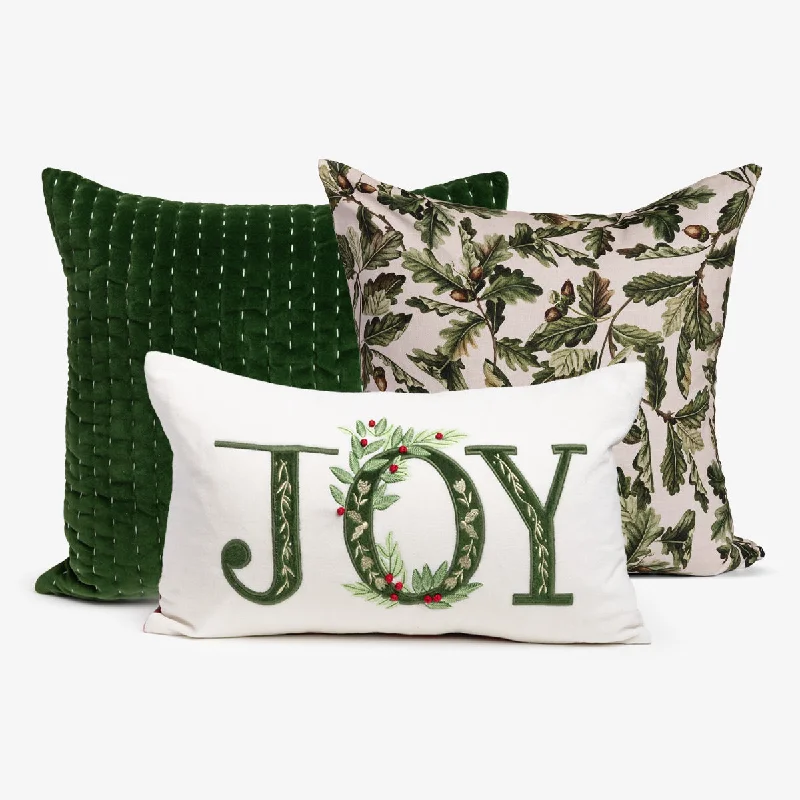 Christmas Cushion Cover Bundle (Joy)