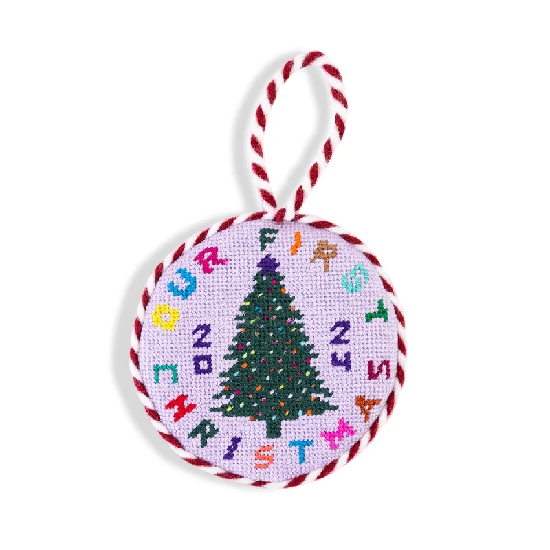 Needlepoint Ornament - Our 1st