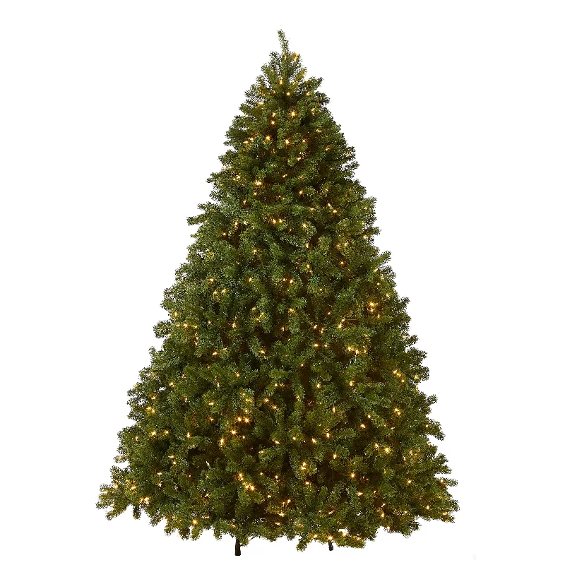 7.5 ft. Pre-Lit Deluxe Downswept Douglas Fir Tree with PowerConnect Dual Color LED Lights