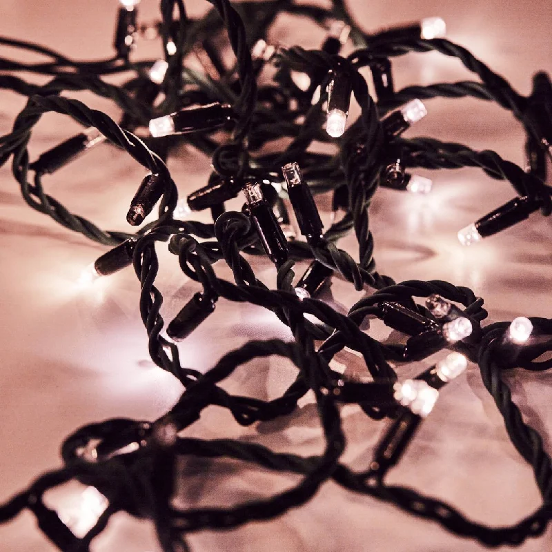 10 Meter String Festive Lights - Dark Green