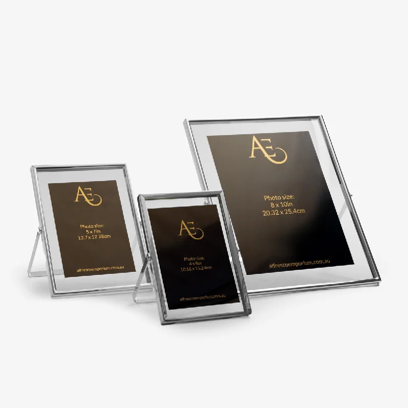 Floating Photo Frames (Silver)