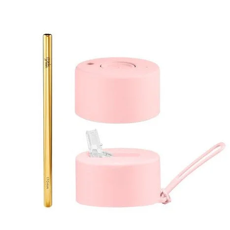 Frank Green Duo Lid Pack with Straw Blushed (Pink)