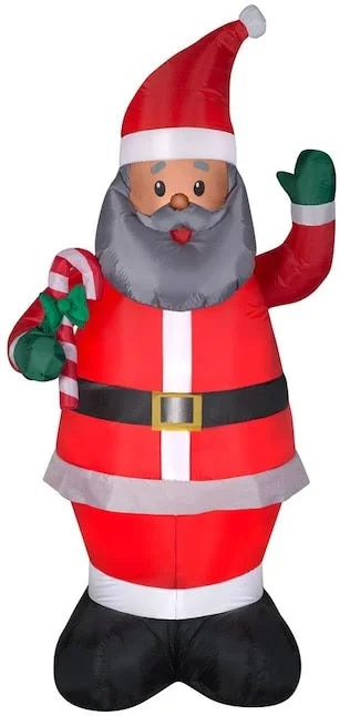 7.5' Gemmy Airblown® Inflatable African American Santa