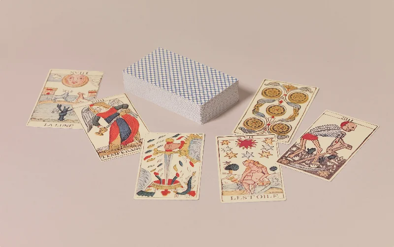 Historical Cartomancy Divination, 18th c Tarot de Marseille