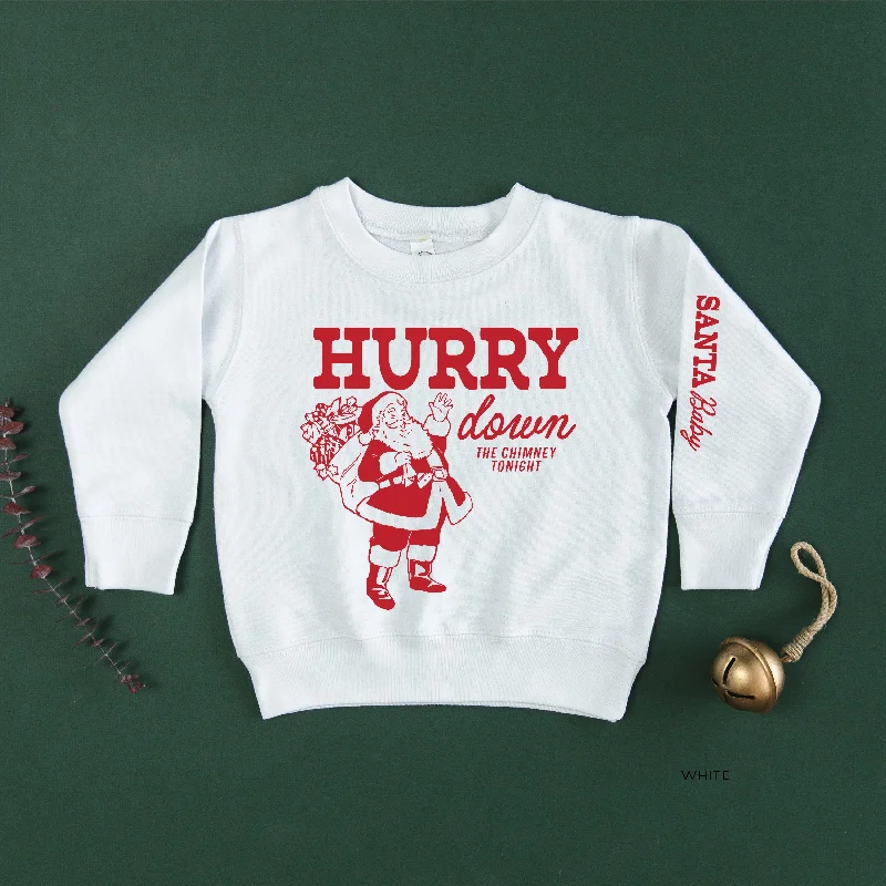 Hurry Down The Chimney Tonight (sd) - Child Sweater