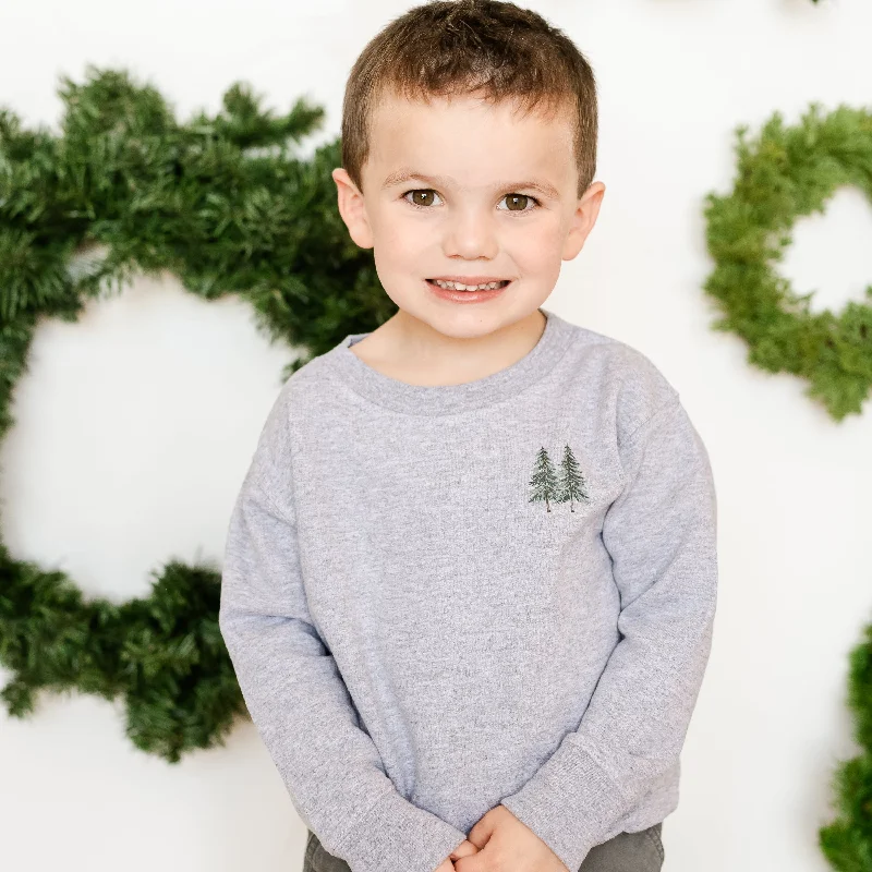 In My Heart Is A Christmas Tree Farm (pf&b) - Child LONG SLEEVE Tee