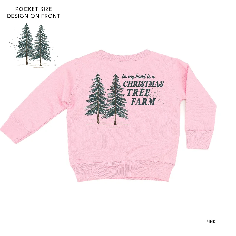 In My Heart Is A Christmas Tree Farm (pf&b) - Child Sweater