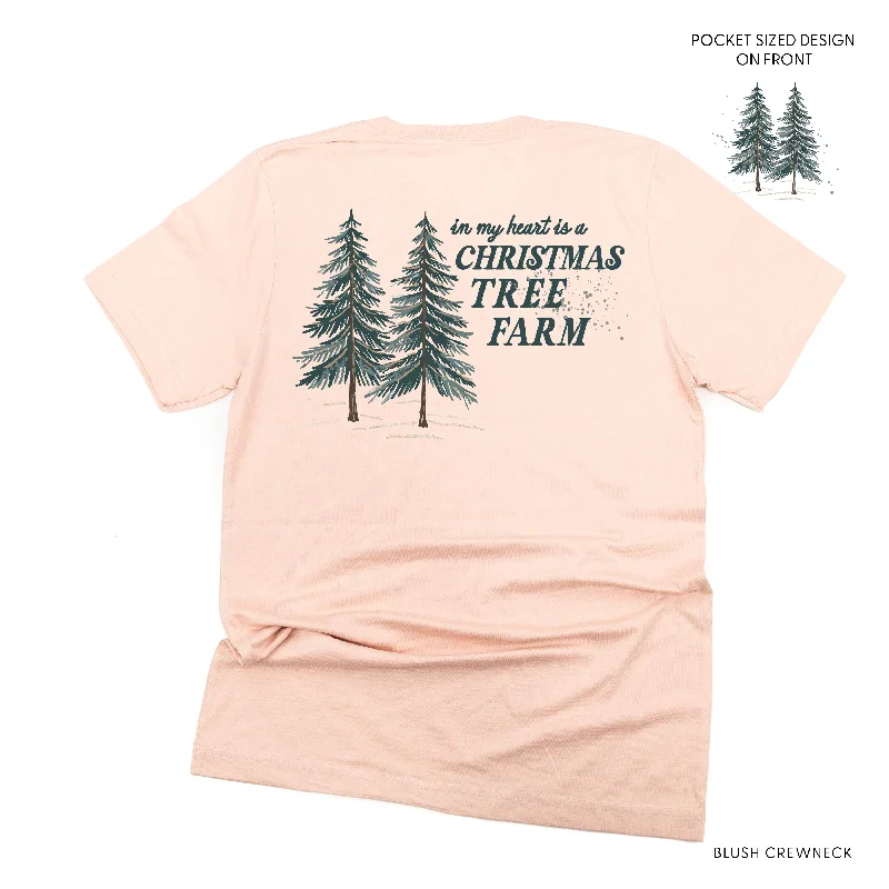 In My Heart Is A Christmas Tree Farm (pf&b) - Unisex Tee