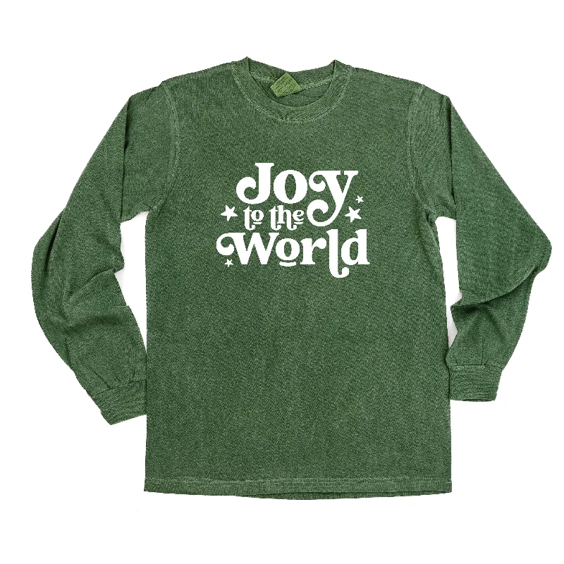 Joy To The World - LONG SLEEVE Comfort Colors Tee