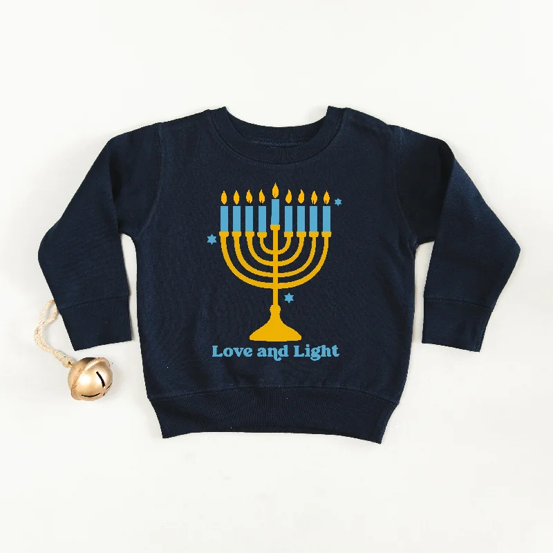 Love And Light - Hanukkah - Child Sweater