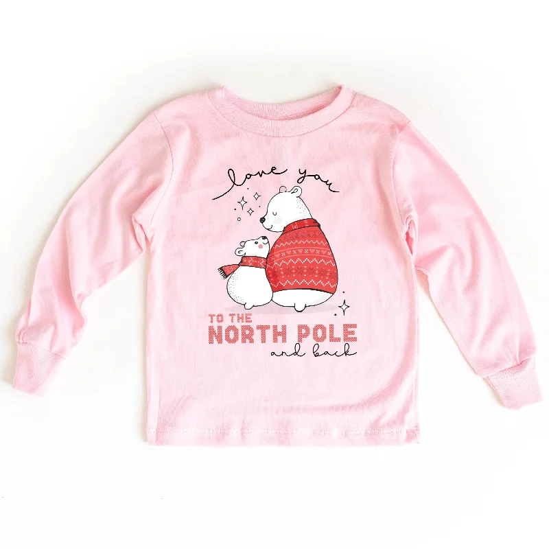 Love You To The North Pole And Back - Child LONG SLEEVE Tee