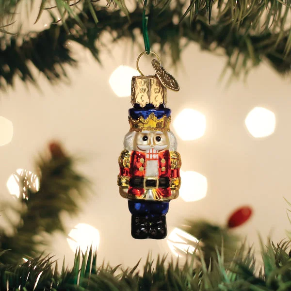 Mini Nutcracker Soldier Ornament