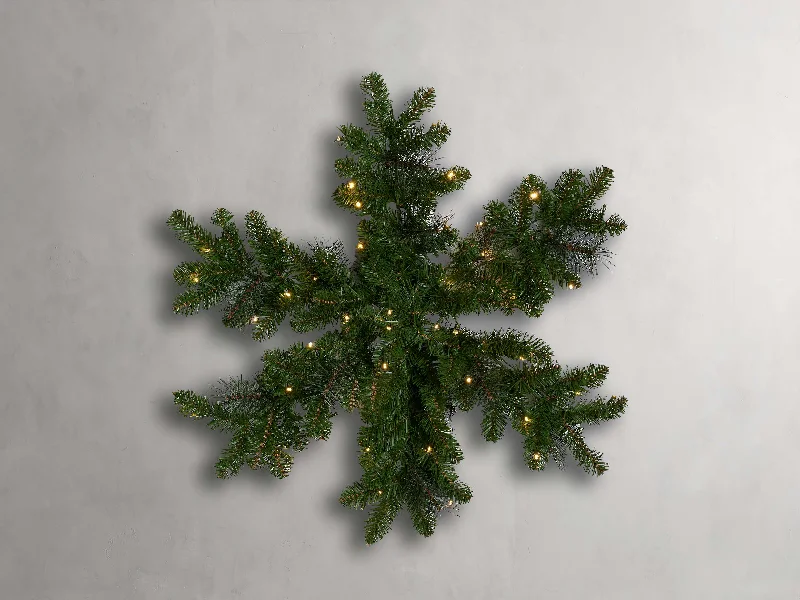 Needle Pine Snowflake