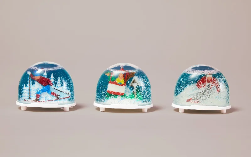 Nostalgic Alpine Snow Globes