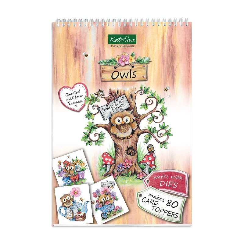 Owls Collection l Paper Craft Pad (Not Die Cut)