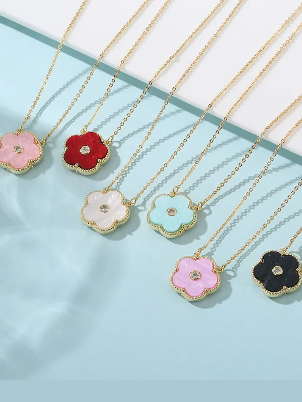 Pastel Petal Necklace