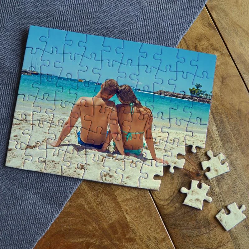 Personalised Photo Jigsaw With Gift Box