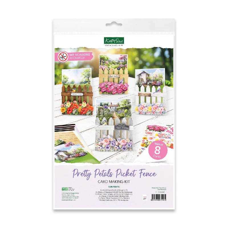 Pretty Petals Picket Fence Card Making Kit