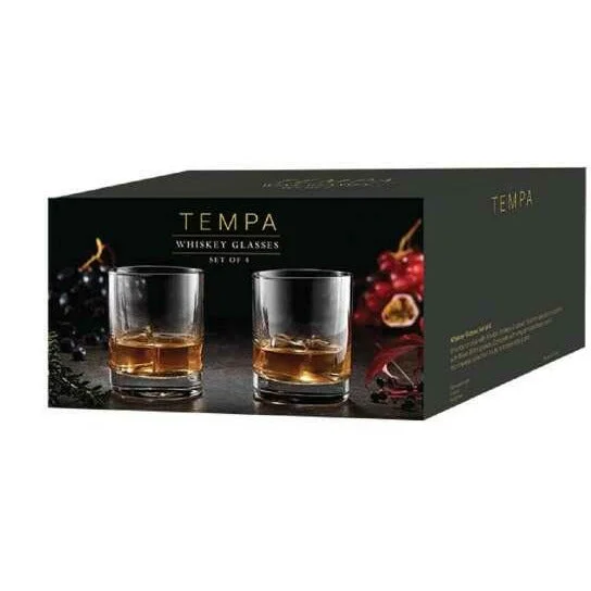 Tempa Quinn Whiskey Glass 4 Pack