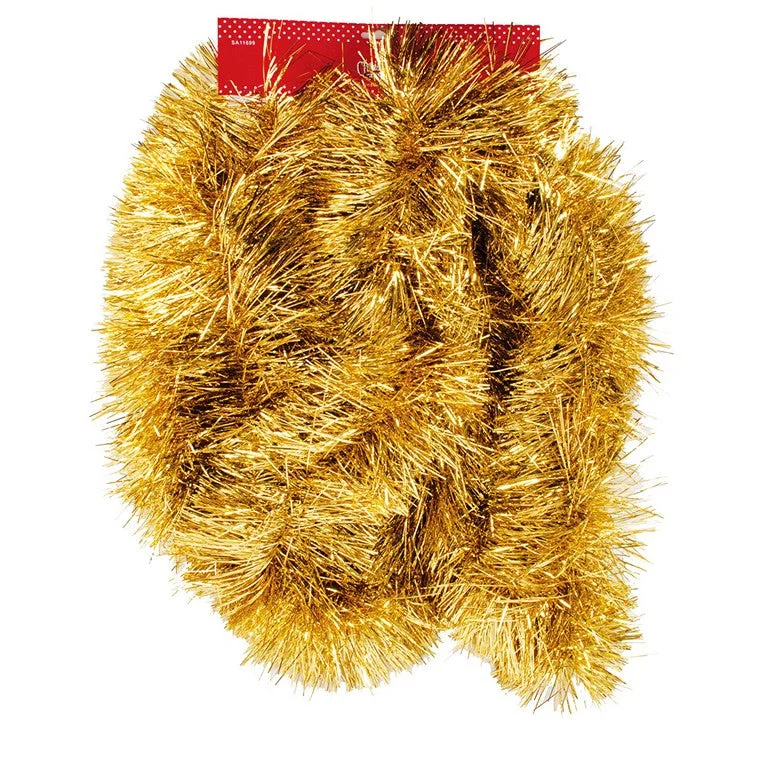 Christmas Tinsel Gold, 4m