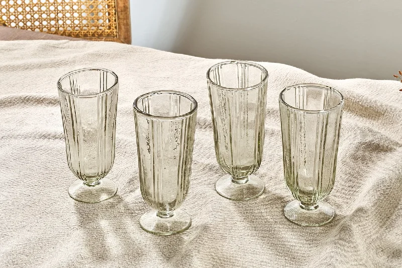 Sigiri Tall Wine Glass - Clear - (Set of 4)