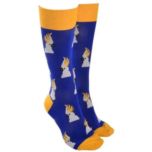 Sock Society Cockatoos Socks Dark Blue