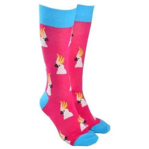 Sock Society Cockatoos Socks Pink