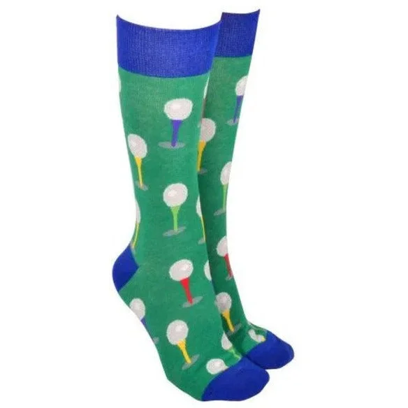 Sock Society Golf Socks Green