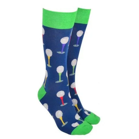 Sock Society Golf Socks Navy