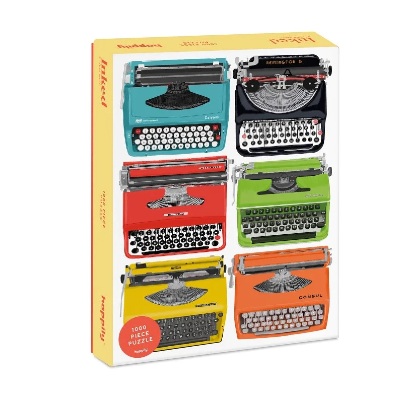 Type Writer Design 1000 Piece Jigsaw Puzzle