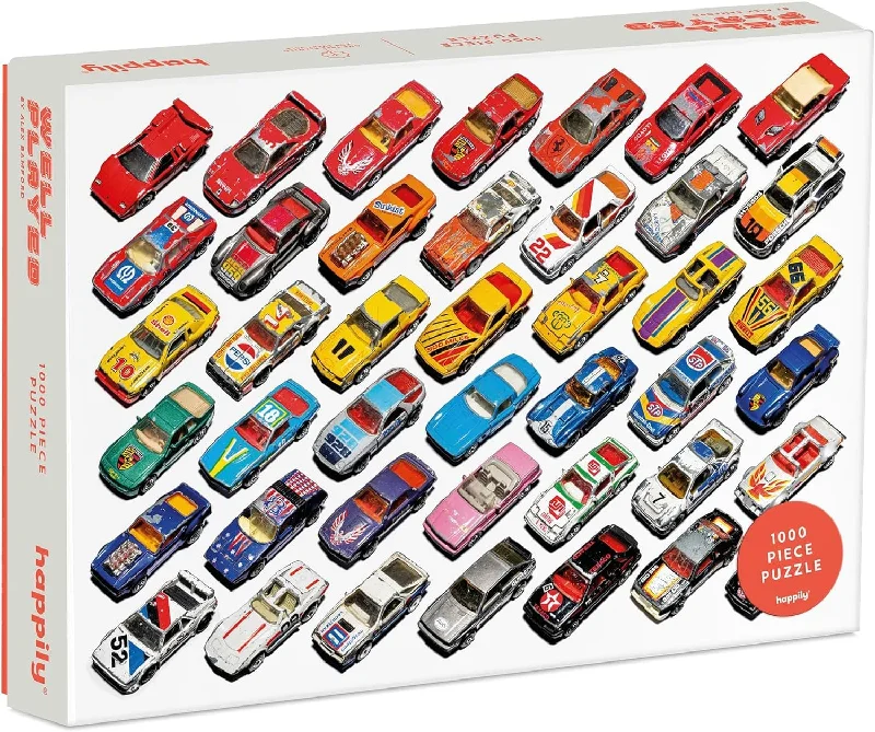 Well Played Car Design 1000 Piece Jigsaw Puzzle