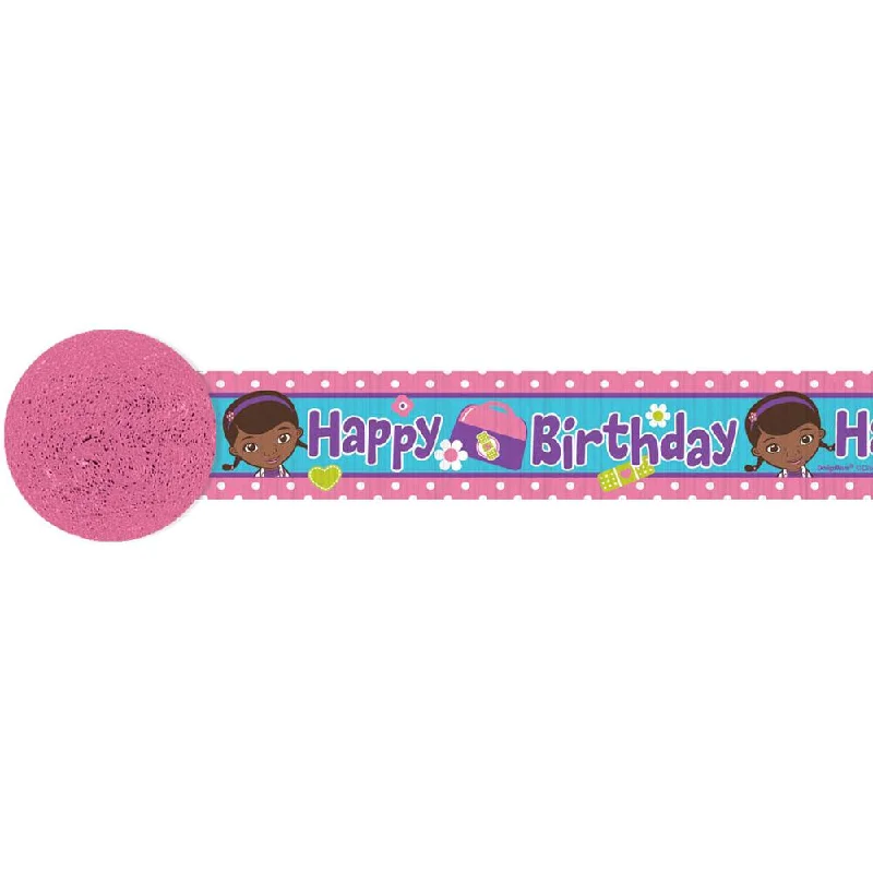 Disney Doc McStuffins Crepe Streamer