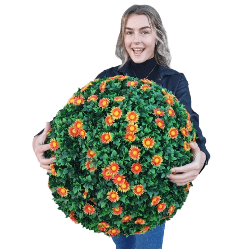 21" XL Mums Topiary Ball