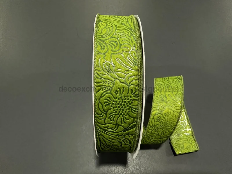 Moss Flower Embossed, 1.5"X50Y 984209-08C